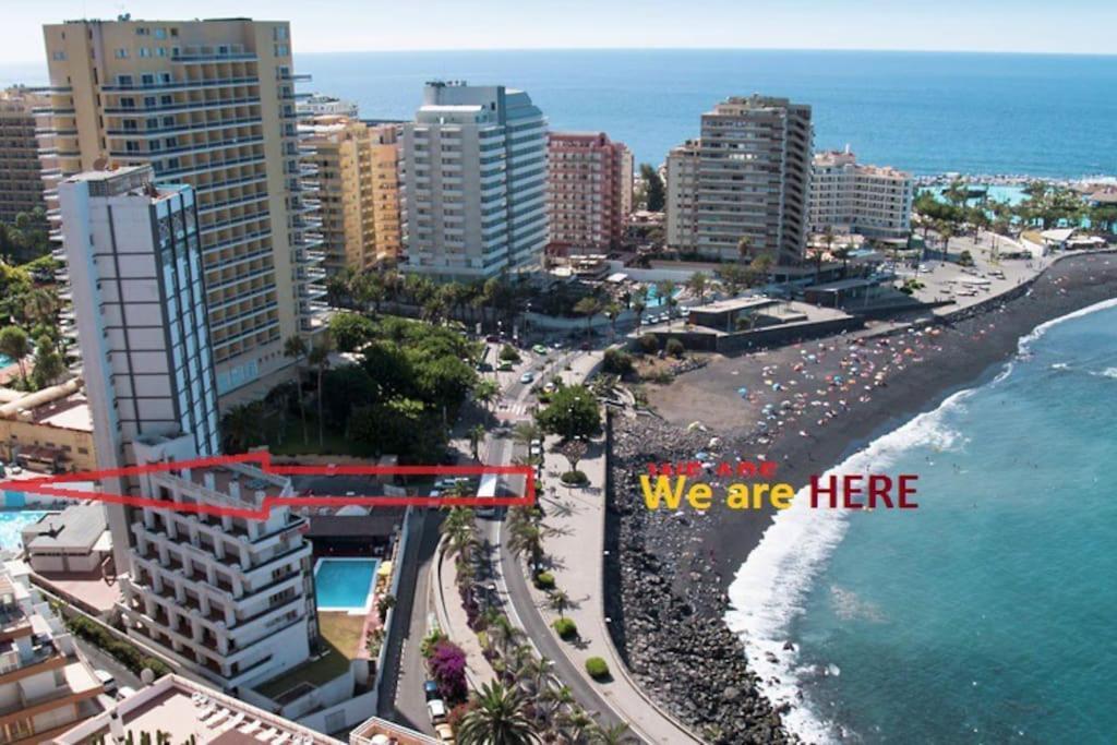 First Line Beach Apartment Puerto de la Cruz  Exteriör bild